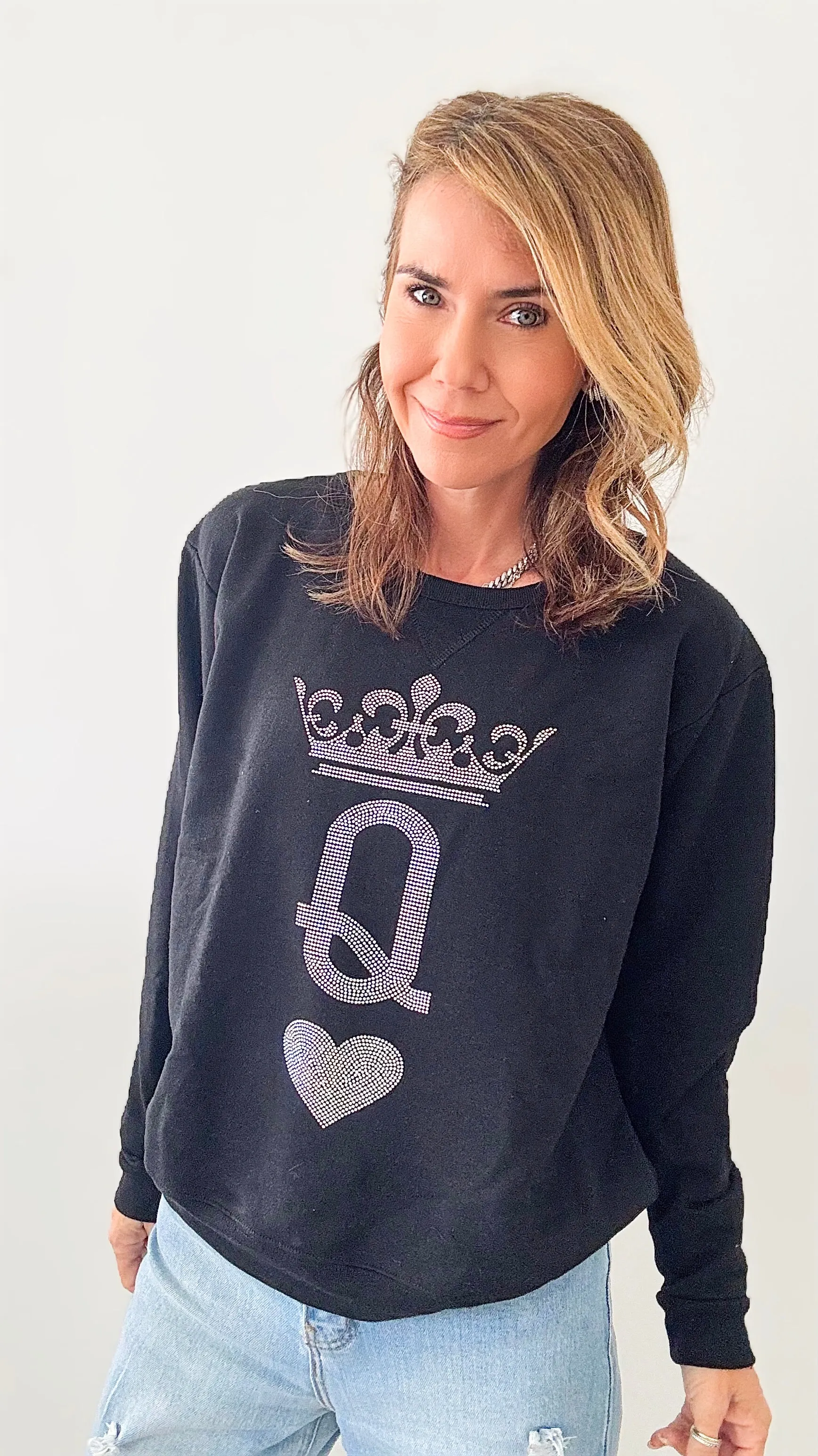 Pre Auth - Queen of Hearts Custom CB Sweatshirt