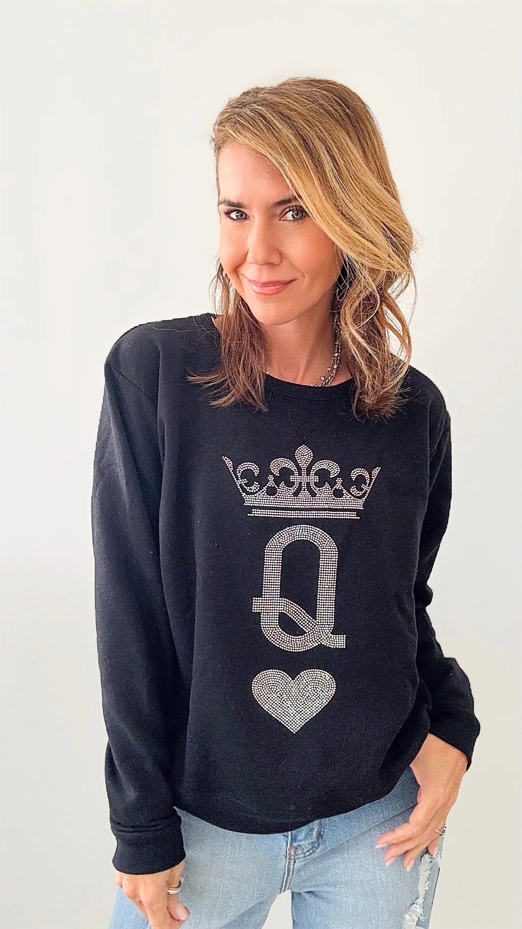 Pre Auth - Queen of Hearts Custom CB Sweatshirt