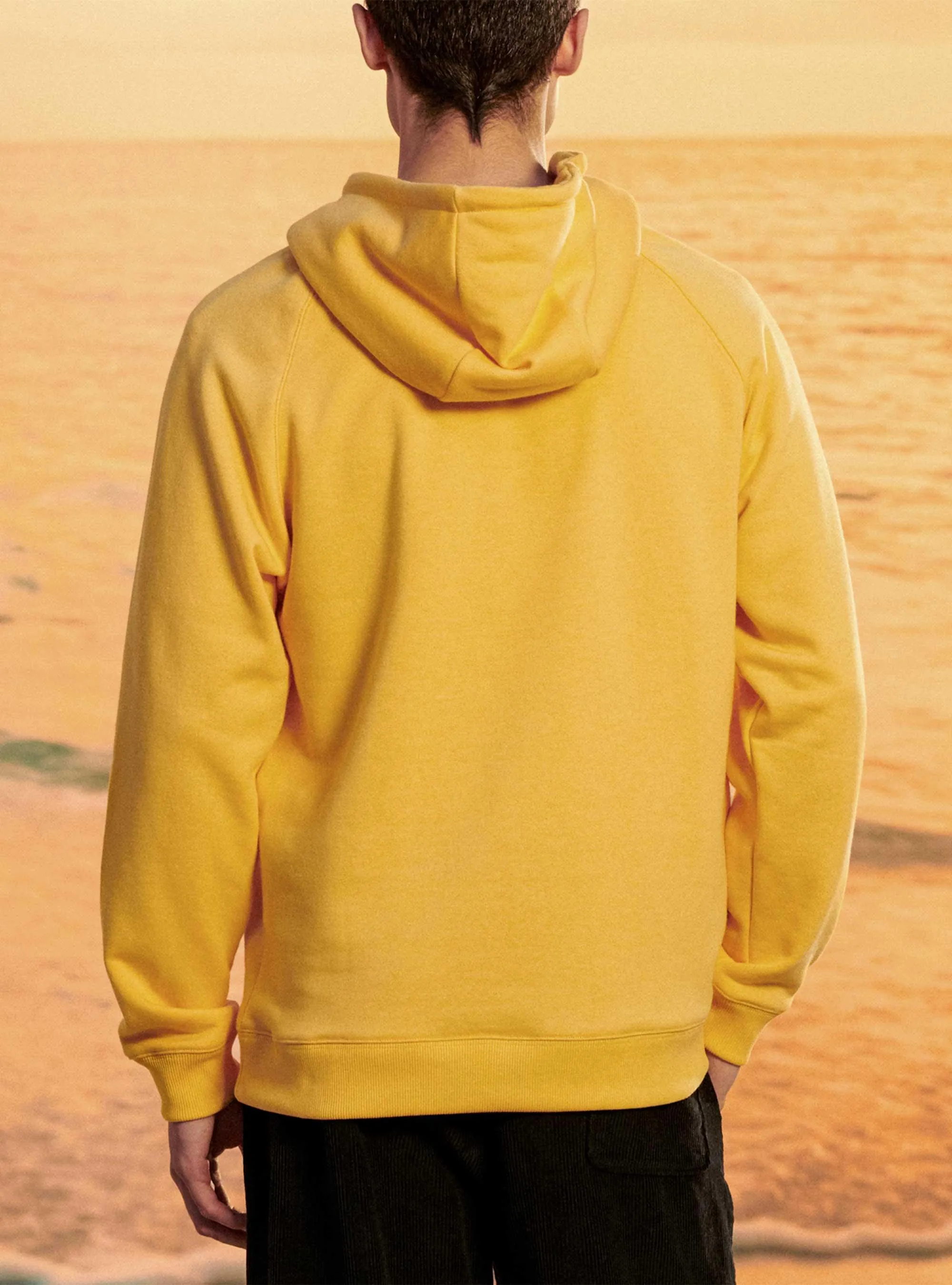 REGULAR HOODIE WITH FRONT PRINT