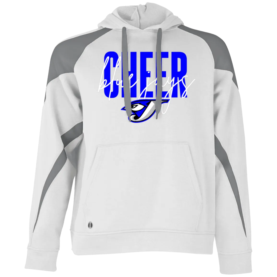 Script Cheer 229546 Athletic Colorblock Fleece Hoodie