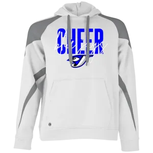 Script Cheer 229546 Athletic Colorblock Fleece Hoodie