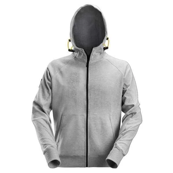 Snickers Logo Full Zip Hoody Hooded Sweatshirt Hoodie - 2880