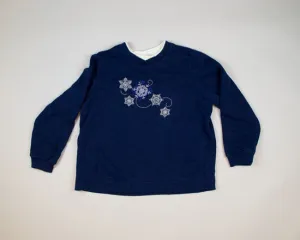 Snowflakes-Large Christmas Sweater