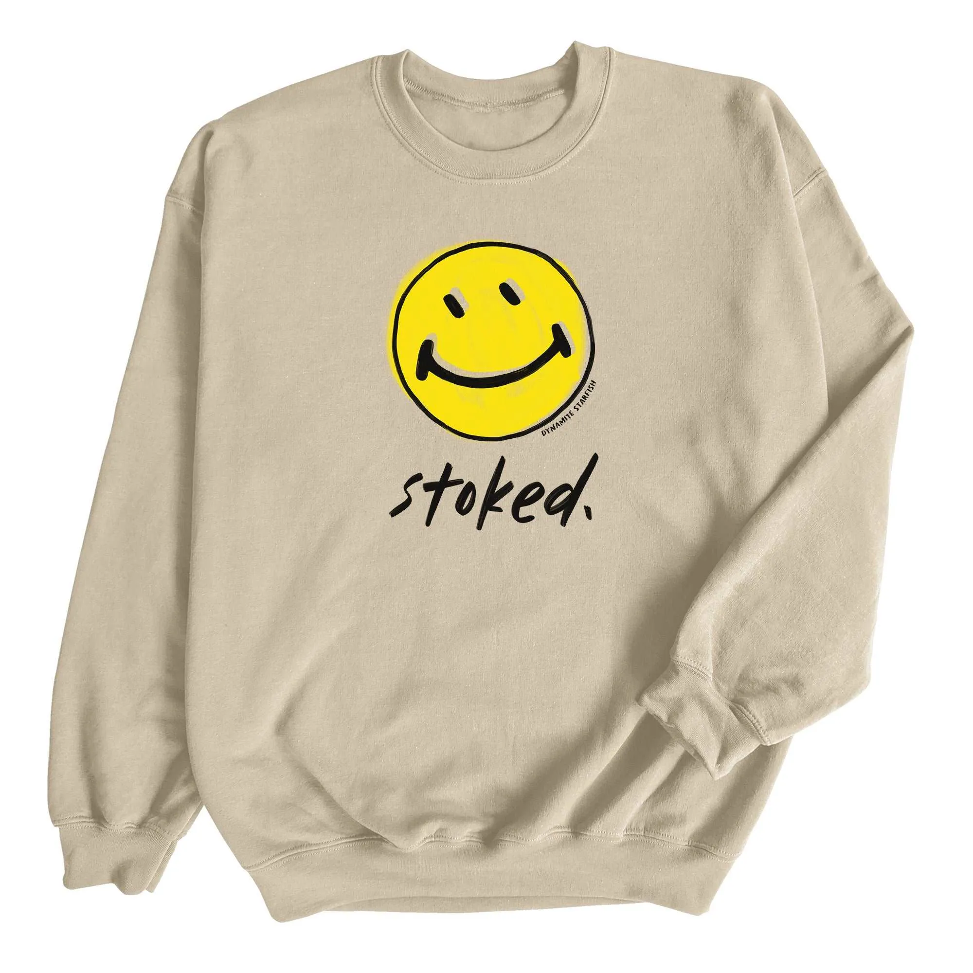 Stoked — Unisex Crewneck Sweatshirt