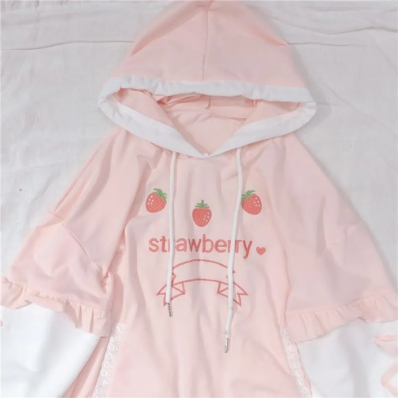 Strawberry Corset Hoodie