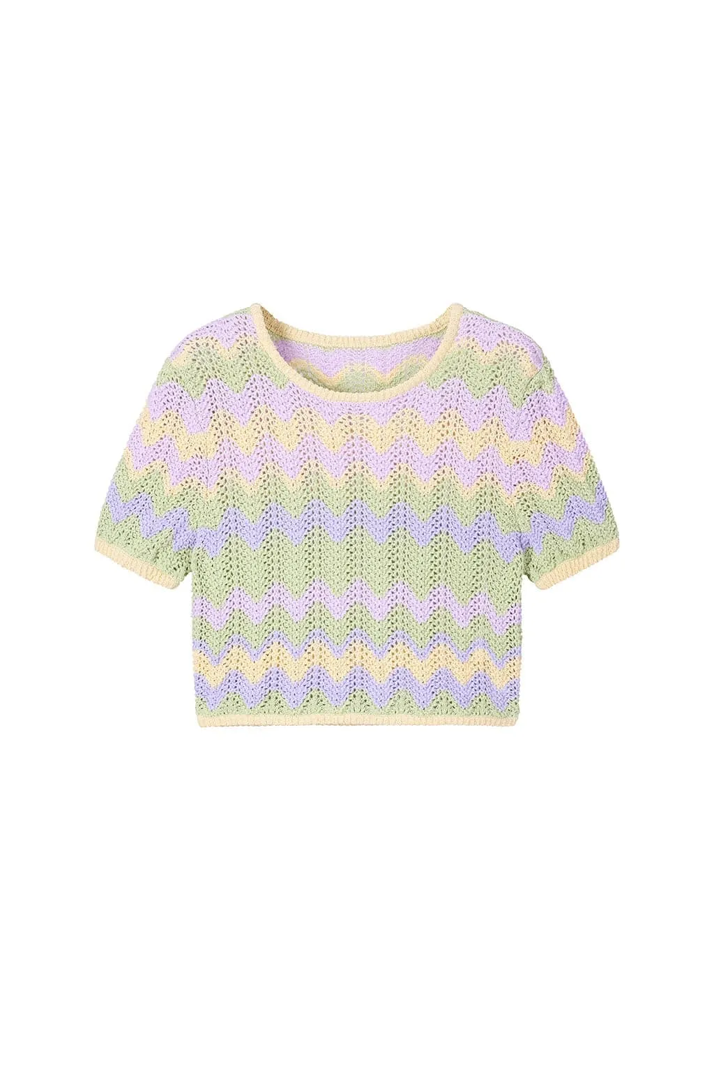 Stylish Colored Knit Top