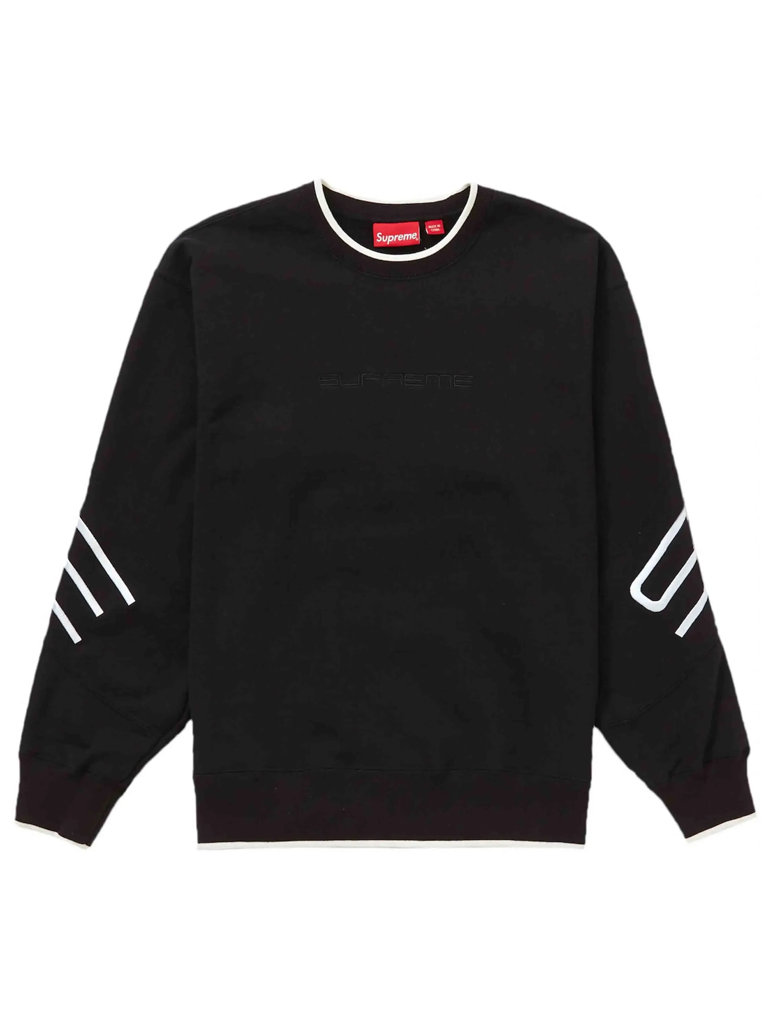 Supreme Stretch Crewneck Black (SS22)