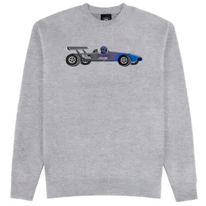 Thrasher - Racecar Crewneck (Grey)