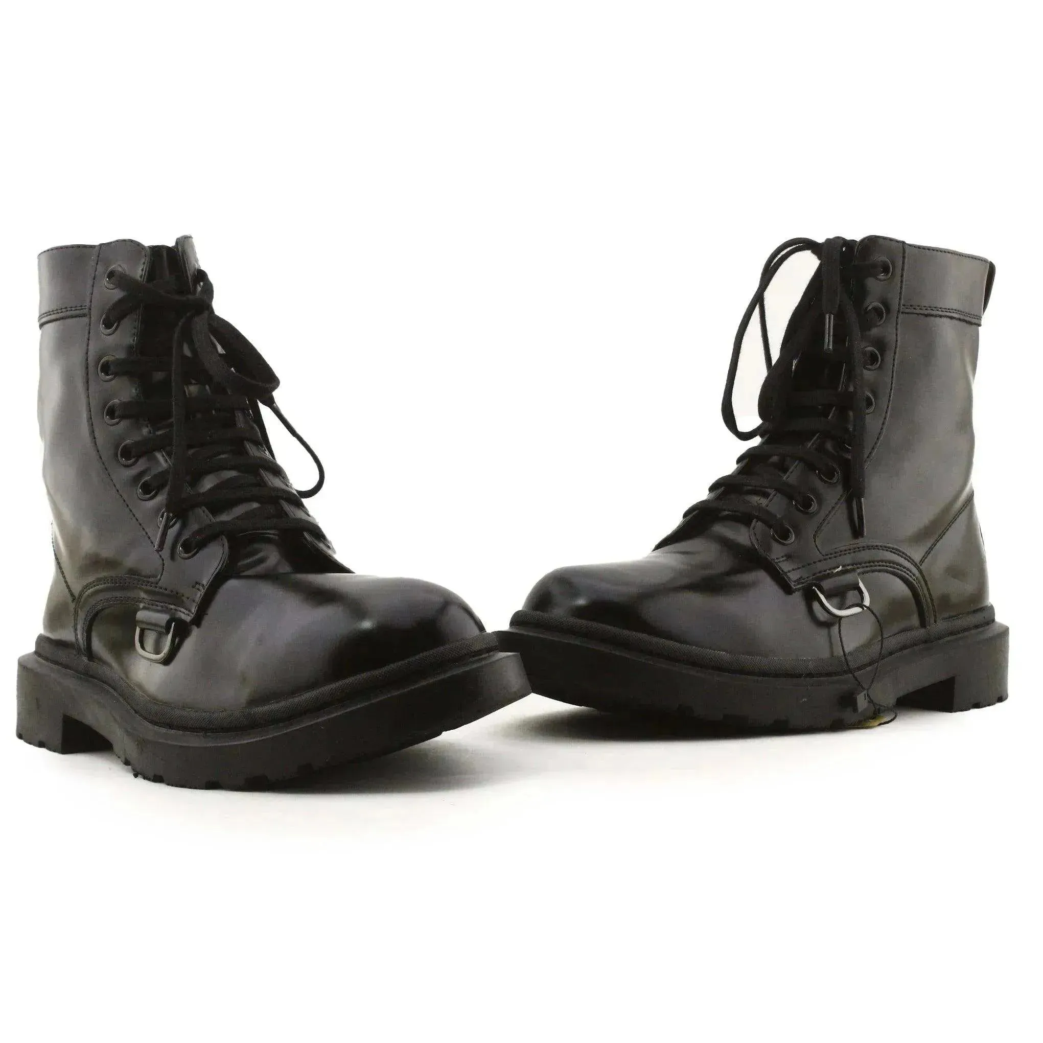 Zara Laces Combat Ankle Boots | 100% Authentic Leather