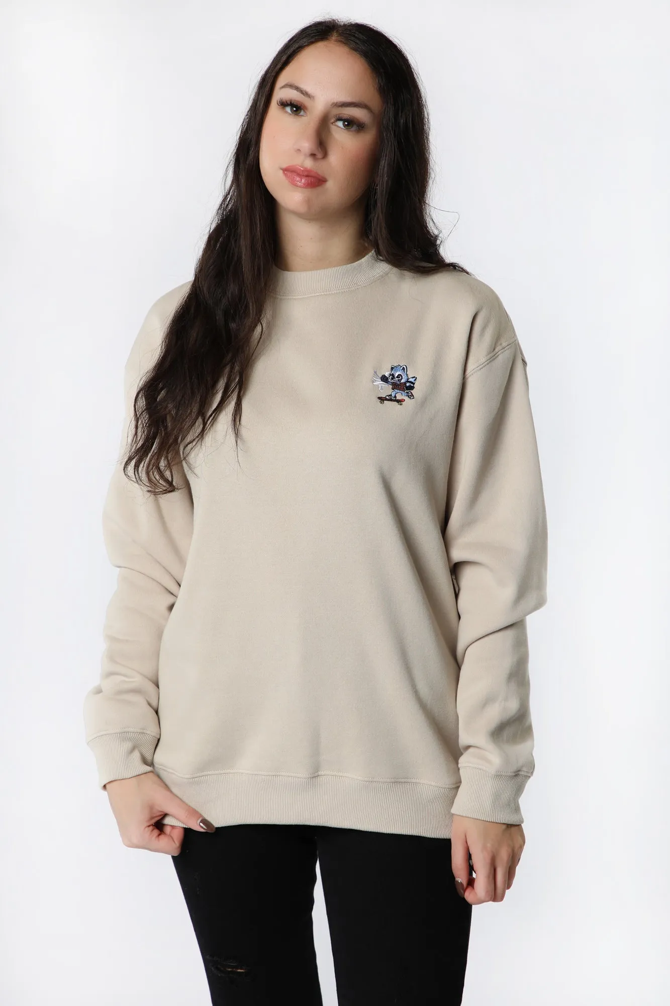 Zoo York Unisex Embroidered Graphic Sweatshirt