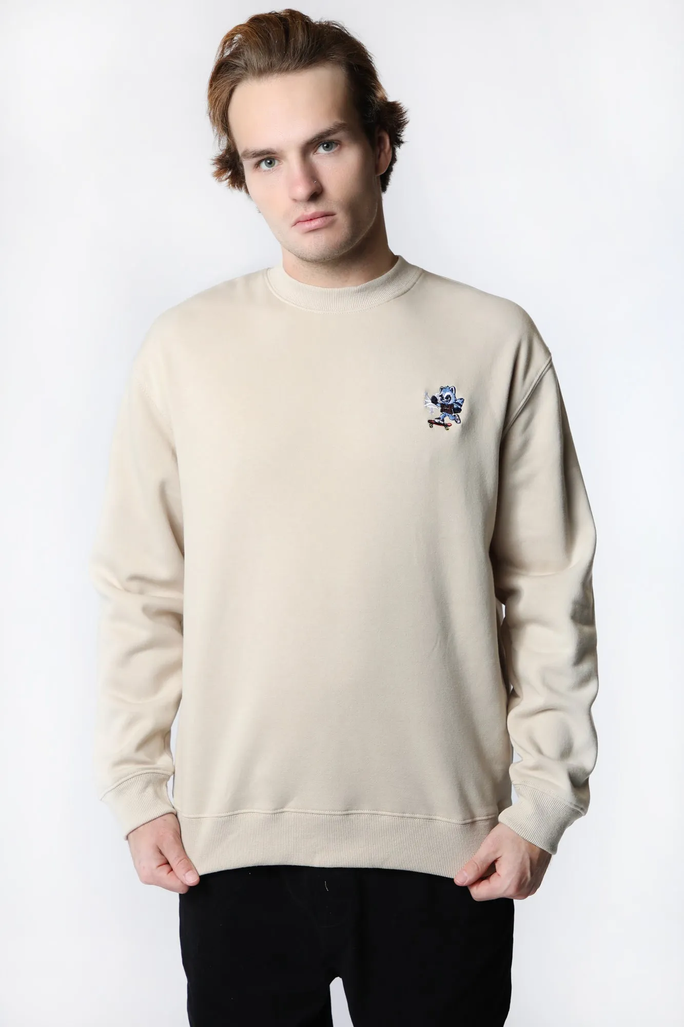 Zoo York Unisex Embroidered Graphic Sweatshirt