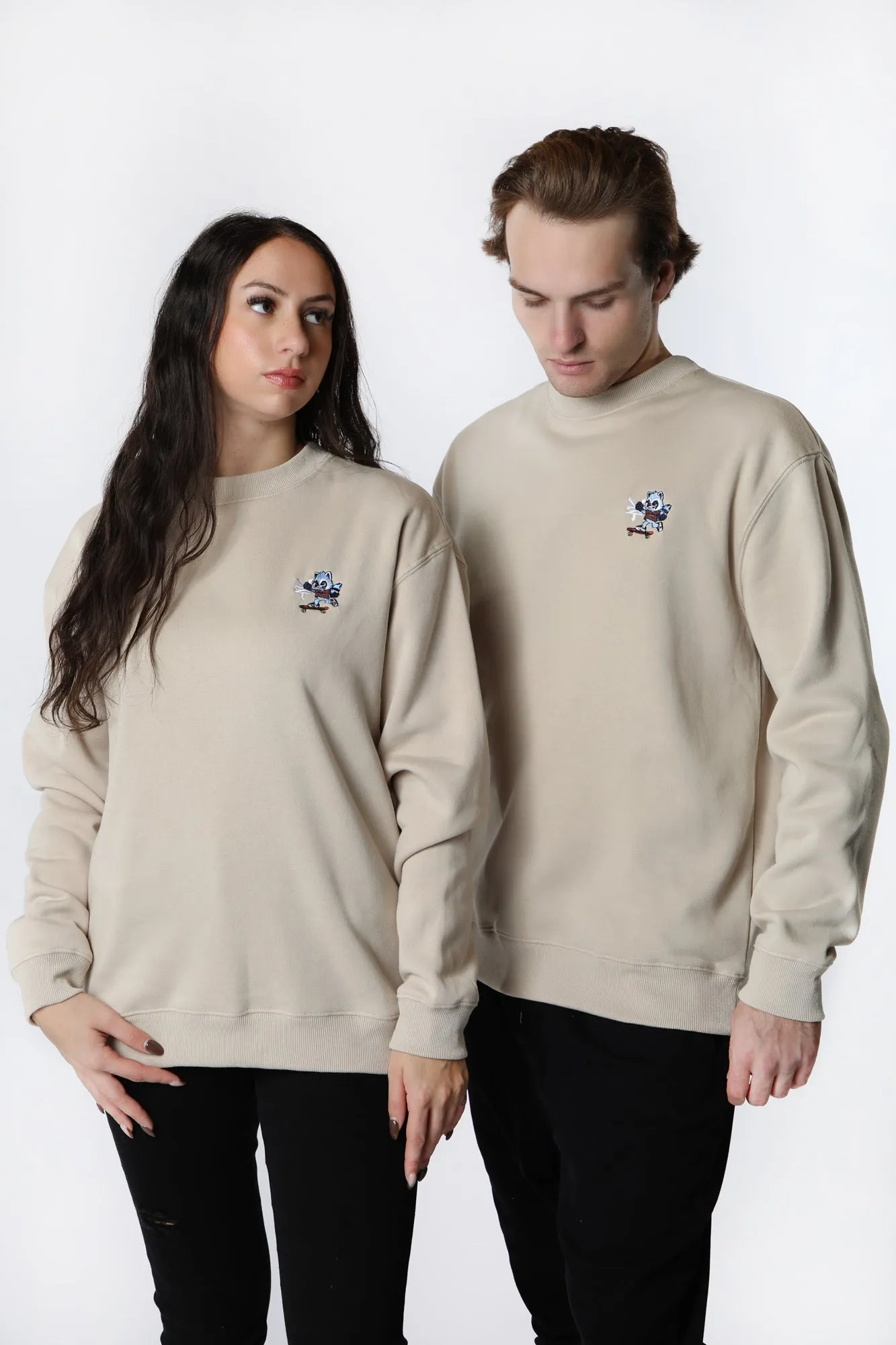 Zoo York Unisex Embroidered Graphic Sweatshirt