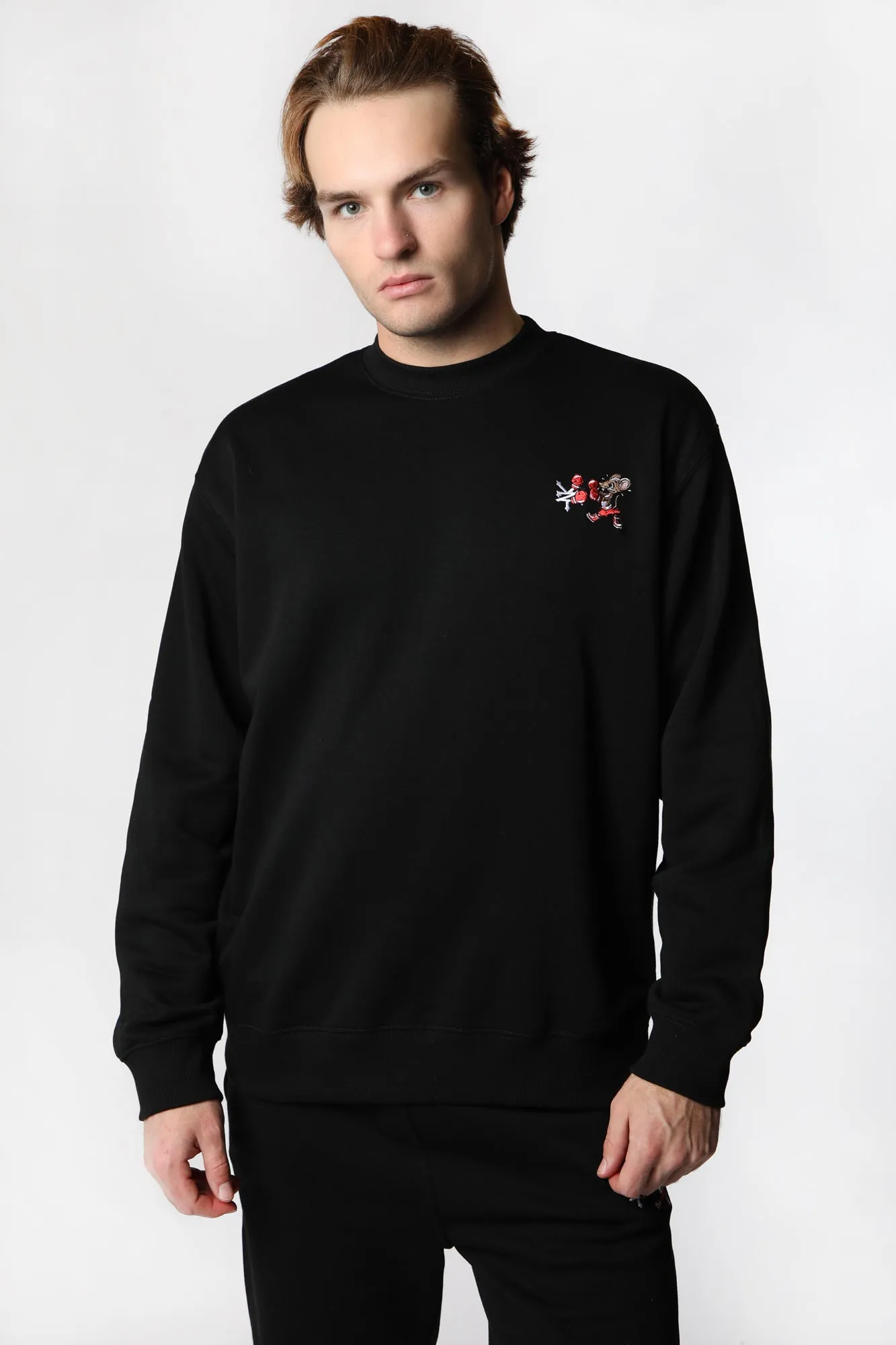 Zoo York Unisex Embroidered Graphic Sweatshirt